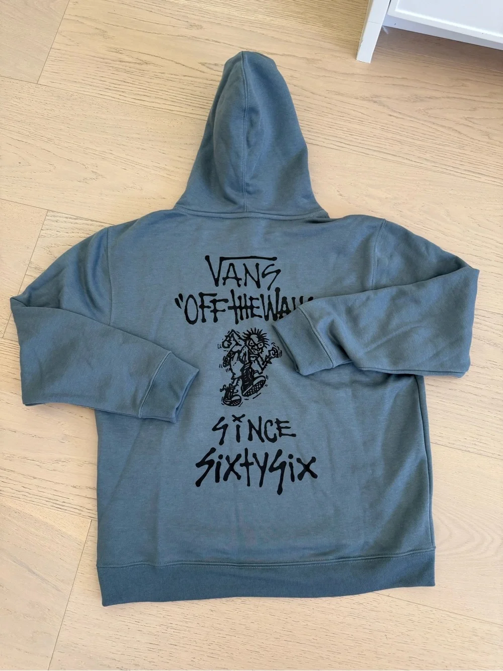 NWT Vans Kids Let Loose Pullover Hoodie/Color Stormy Weather/Size L 14–16